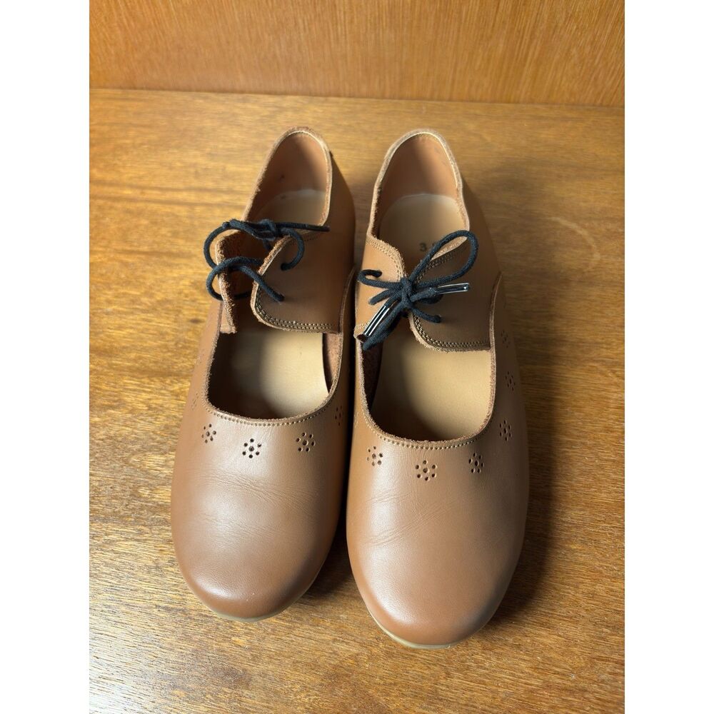 Adelisa & Co. Sol Mary Janes Leather Shoes size 38 / US size 8 - Picture 9 of 14